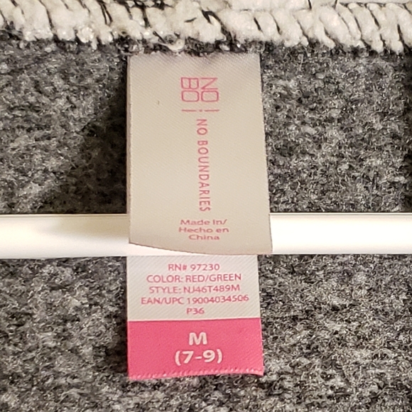 Medium Sz 7-9 Small Hoody Sweater - Picture 3 of 3